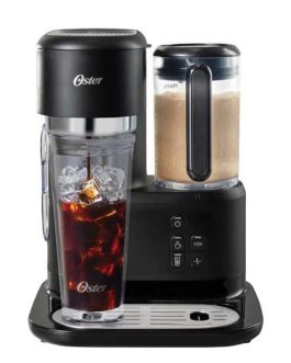 Cafetera Frappé con Licuadora Oster BVSTDC03B Negro