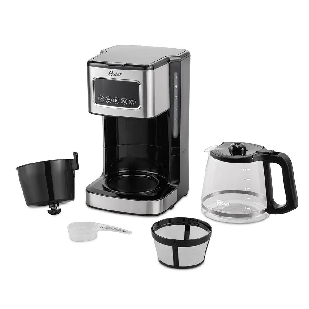 Cafetera programable de 12 tazas con pantalla táctil Oster BVSTDC4403 - Imagen 6