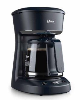 Cafetera programable Oster de 12 tazas con auto apagado BVSTDCP12B.