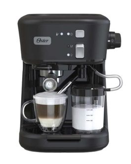 Cafetera Oster para Espresso y Capuccino BVSTEM5501B Negro