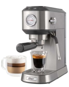 Cafetera compacta de espresso Oster BVSTEM7200