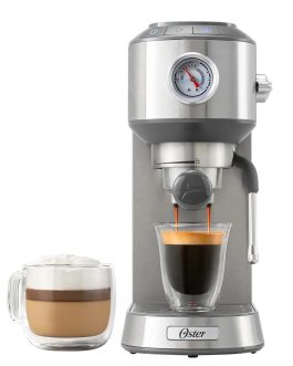 Cafetera compacta de espresso Oster BVSTEM7200