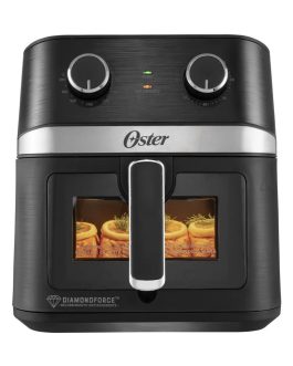 Freidora de Aire Manual Oster cVentana y Luz Interna 6L CKSTAF60WMDF