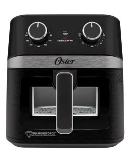 Freidora de Aire Manual Oster cVentana y Luz Interna 6L CKSTAF60WMDF