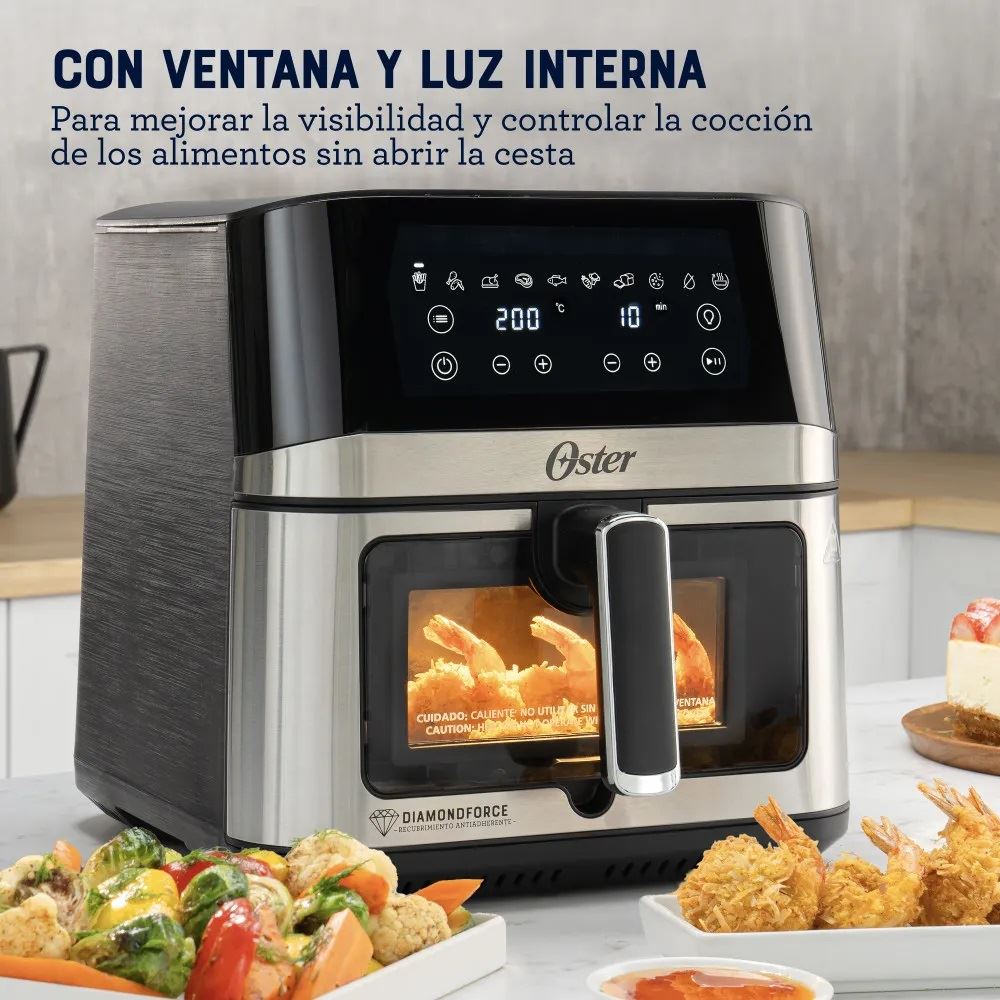 Freidora de Aire Digital Oster 7.5 L CKSTAF75WDSSDF - Imagen 5