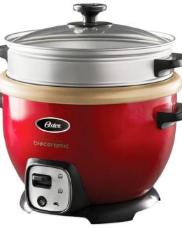 Olla Arrocera 2,2 L Sofrito Bioceramica Oster CKSTRC7130R ROJO