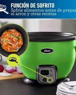 Olla Arrocera Oster 1,8L con Función Sofrito CKSTRC8029K Kiwi