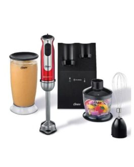 Batidora Oster de Inmersión con Accesorios FPSTHB2801 Rojo