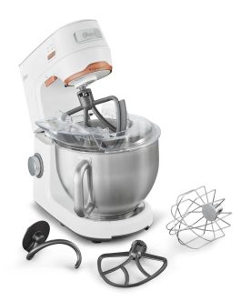 Batidora planetaria Oster con tecnología Heatsoft FPSTSMPL4W