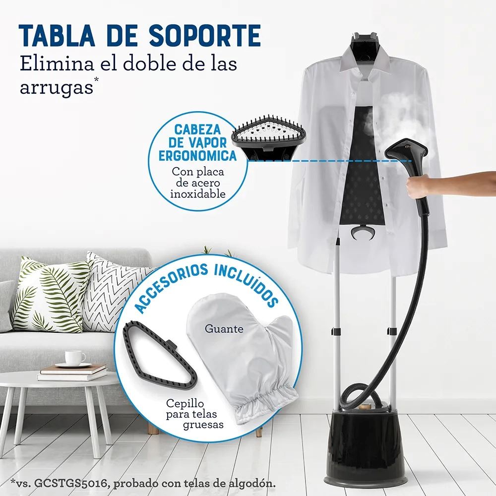 Vaporizador de prendas Oster con tabla de soporte GCSTGS7050 - Imagen 6