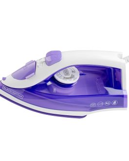 Plancha TrueGlide con Golpe de Vapor BLACK & DECKER IRBD204 Lila