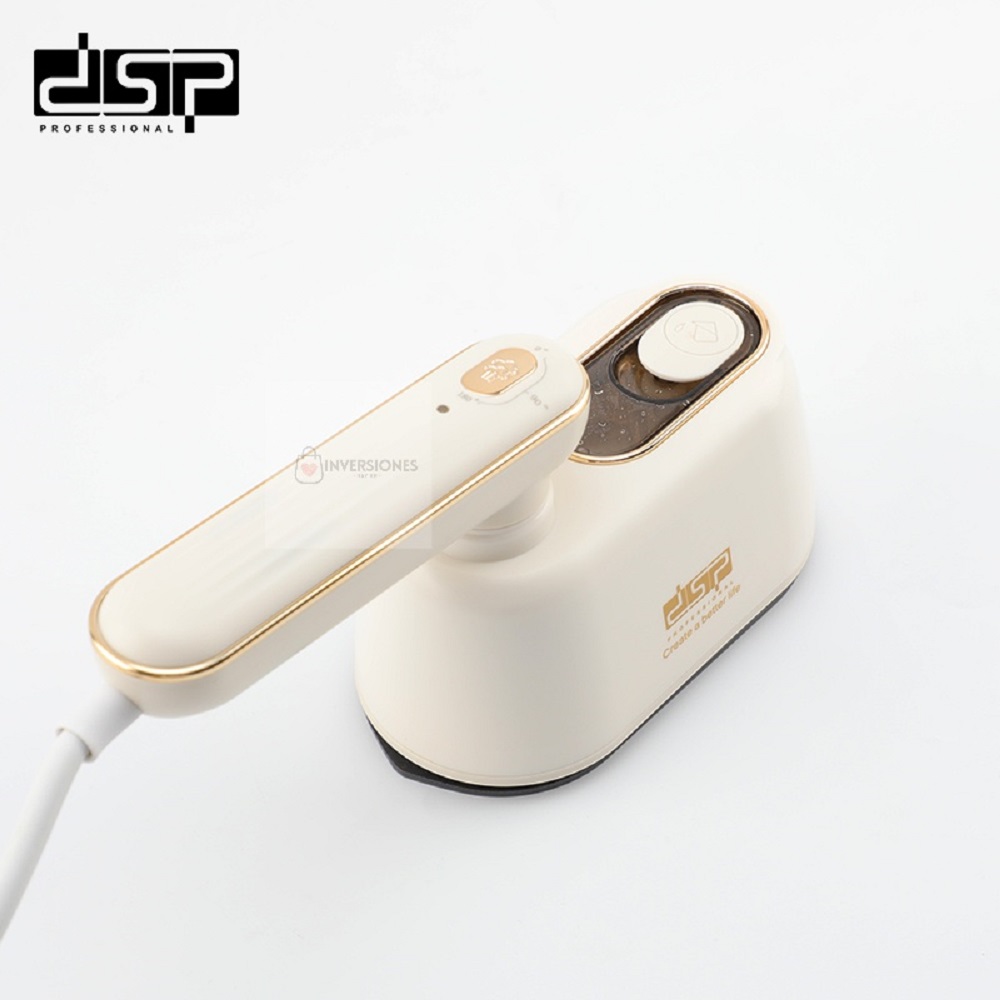 Plancha Eléctrica Viajera a Vapor DSP KD1159 Blanca - Imagen 5
