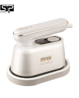 Plancha Eléctrica Viajera a Vapor DSP KD1159 Blanca