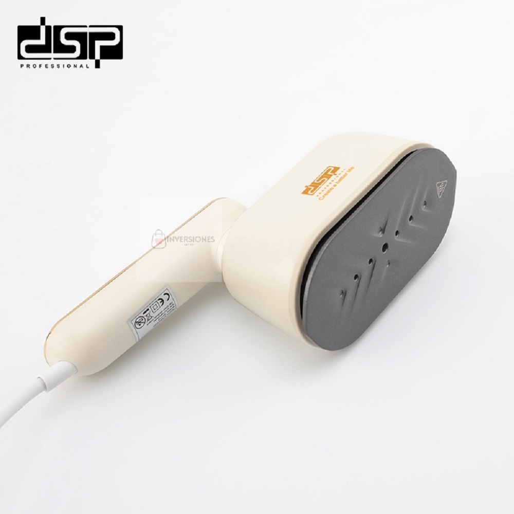 Plancha Eléctrica Viajera a Vapor DSP KD1159 Blanca - Imagen 2