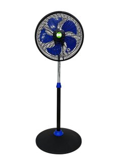 Ventilador Pedestal 16″ de 5 Aspas BOSSKO BK-8314VC AZUL