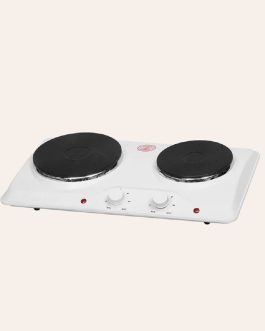 Cocina eléctrica – 2 hornillas FINEZZA FZ-204D4B BLANCO