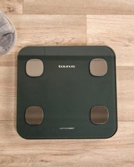 Balanza Taurus Negra de Vidrio INCEPTION CONNECT
