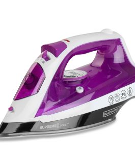Plancha Supreme Steam BLACK & DECKER IR23960 Morado