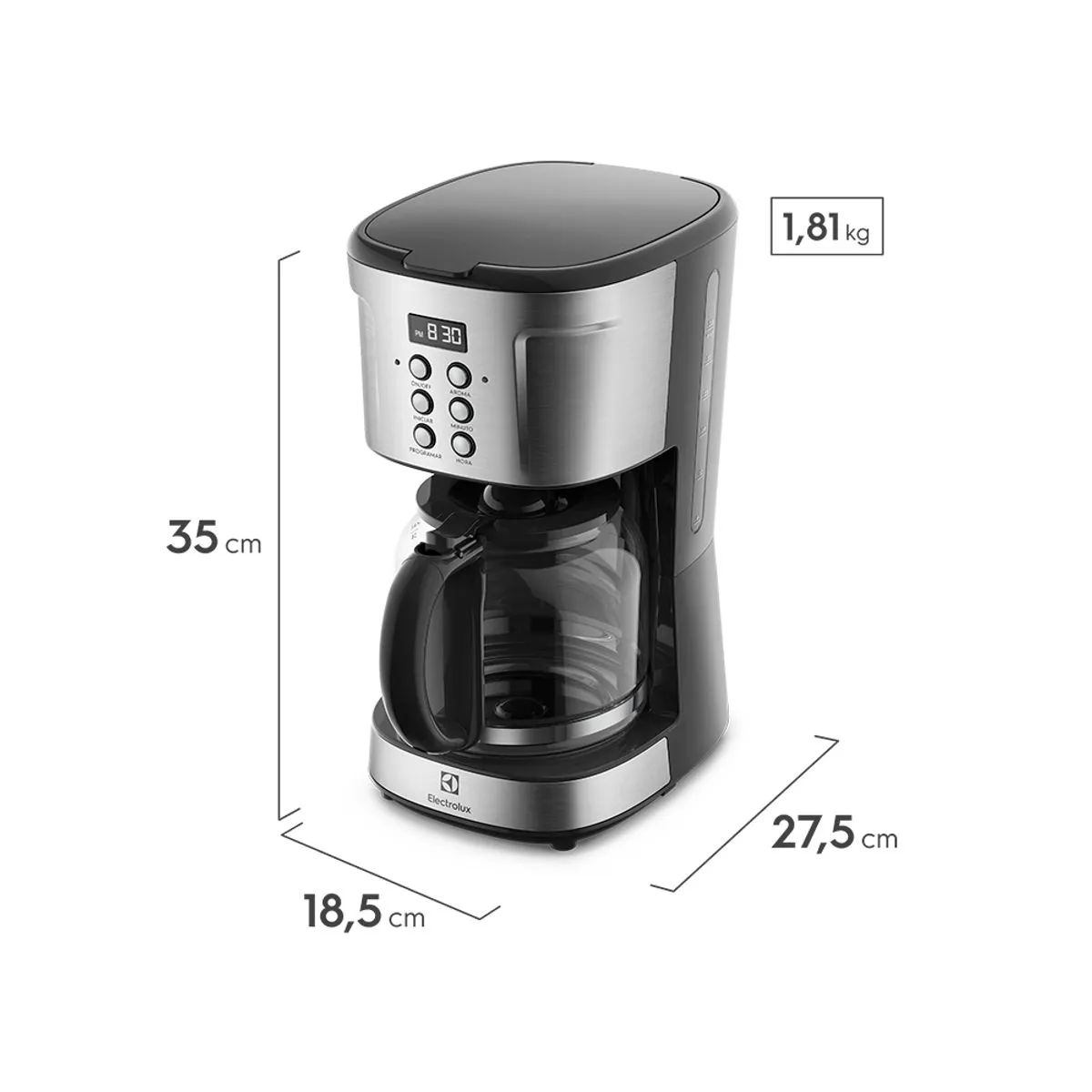 Cafetera Eléctrica Electrolux Programable 1,5 L Experience ECM30 - Imagen 6