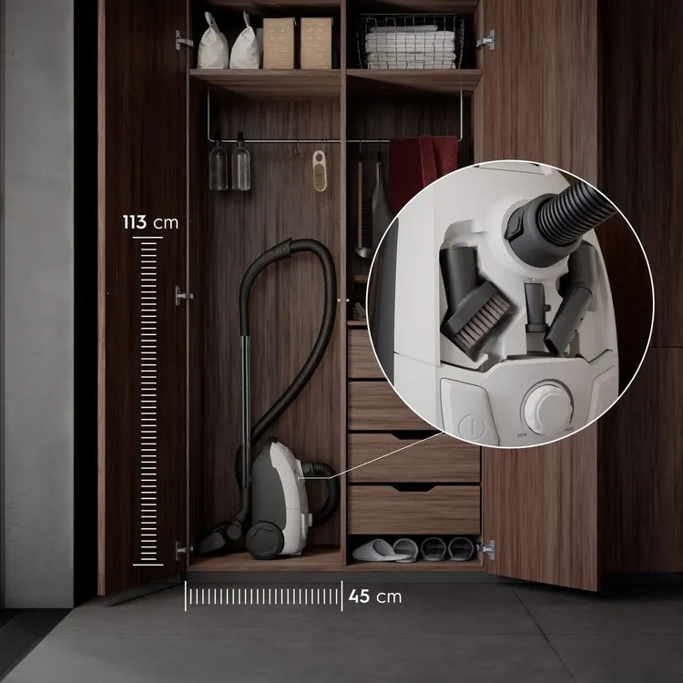 Aspiradora con bolsa Electrolux Experience con Filtro Hepa EQP30 - Imagen 7