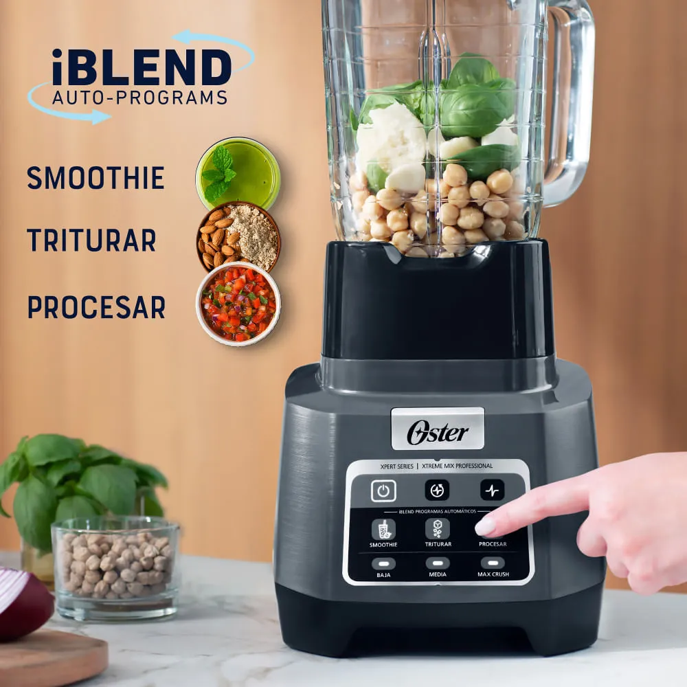 Licuadora Oster Profesional XTREME MIX con Vaso Blend-N-Go BLSTXPG-BGW - Imagen 6